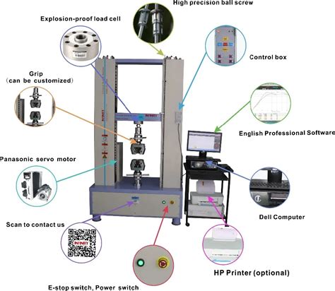 universal tensile testing machine diagram|tensile testing machine price list.